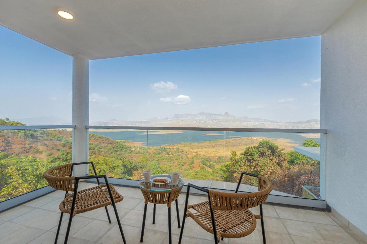 Saffronstays Kaia Waters By Kosha Villas, Pawna - Greek Style Villa With Panoramic View Of Pawna Lake Kolvan Exteriér fotografie